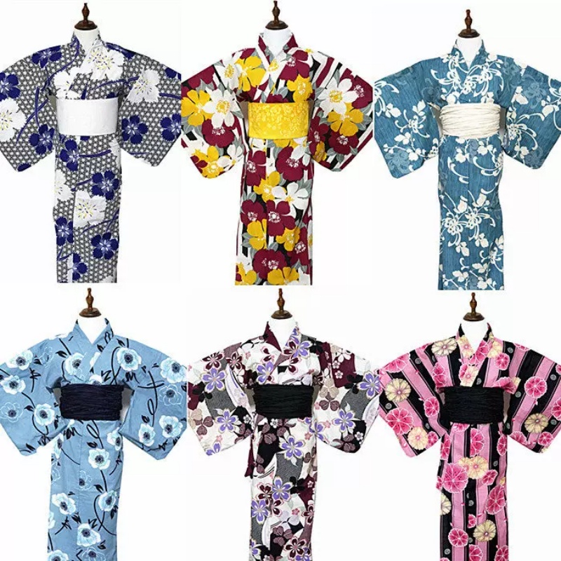 Women'S Formal Traditional Wear - Quimono Feminino de Verão Yukata de