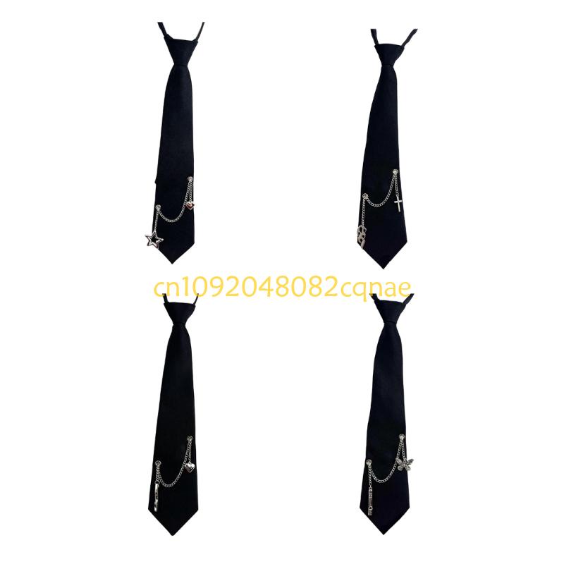 Women Formal Wear Korean - Gravata coreana com fecho zíper fácil