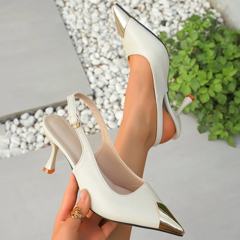 Sapatos Femininos Slingback co - Slingback Heel Formal avaliação e preço