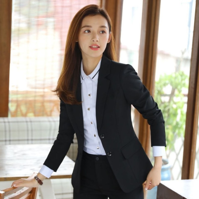 Novo Blazer Feminino 2026, Ver - Women Formal Wear Korean avaliação e preço