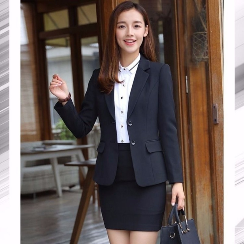 Novo Blazer Feminino 2026, Ver - Women Formal Wear Korean avaliação e preço