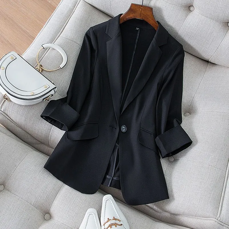 Jaqueta de diamante slim fit f - Women Formal Wear Korean avaliação e preço