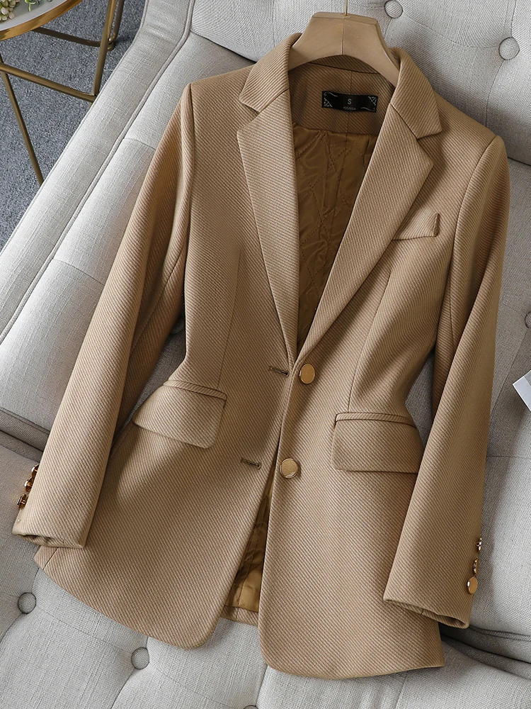 Moda senhoras blazer feminino  - Women Formal Wear With Blazer avaliação e preço
