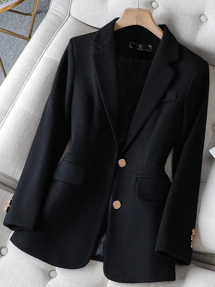 Moda senhoras blazer feminino  - Women Formal Wear With Blazer avaliação e preço