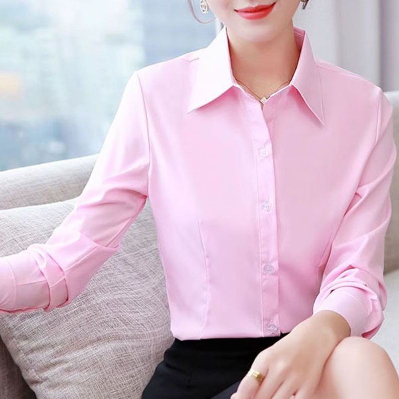Camisas Brancas Slim Fit Forma - Women Formal Wear Korean avaliação e preço