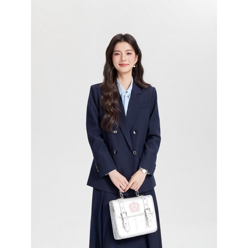 Novo Terno Feminino Azul Marin - Women Formal Wear Korean avaliação e preço