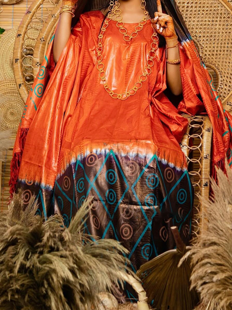 Vestido Africano Estampado: Es - Women'S Formal Traditional Wear avaliação e preço