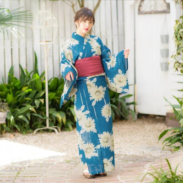 Quimono Yukata Japonês Feminin - Women'S Formal Traditional Wear avaliação e preço